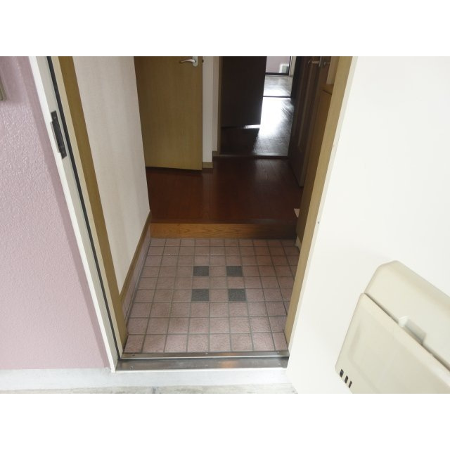 コーポあすかⅠの玄関