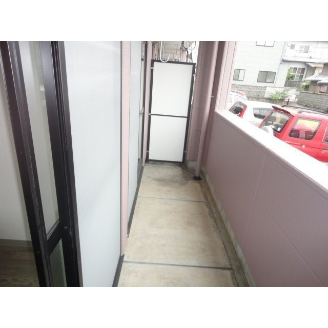 コーポあすかⅠのバルコニー