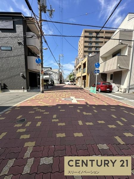 南恩加島3丁目中古戸建の前面道路含む現地写真