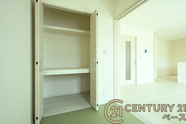 リーブルガーデン大豆越 ３号棟 ／新築一戸建の和室|■現地撮影写真■