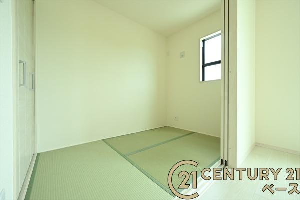 リーブルガーデン大豆越 ２号棟 ／新築一戸建の和室|■現地撮影写真■ほっこり落ち着ける和室！客間としてもご利用いただけます！