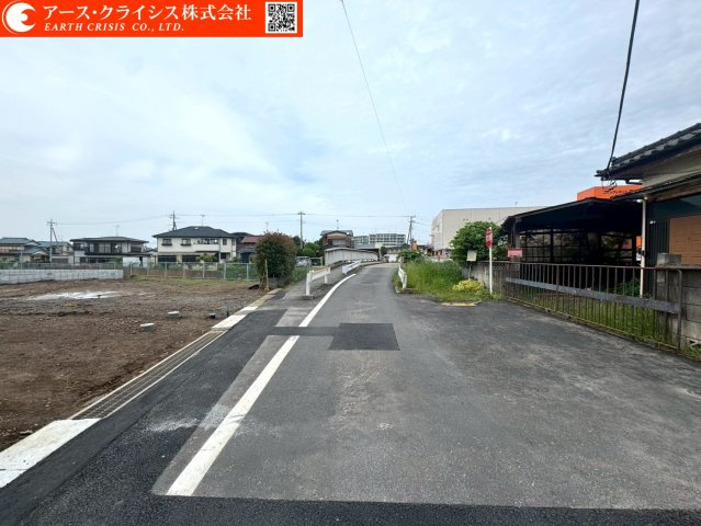 【前面道路含む現地写真】 | 取手市白山