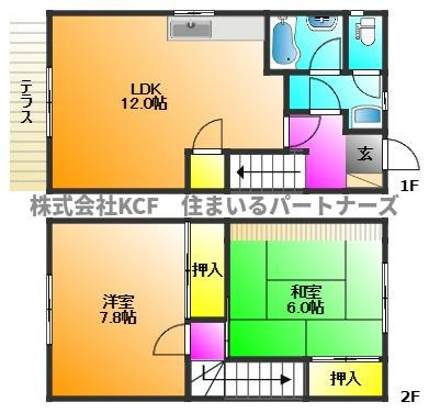 CRSカーサFの間取り