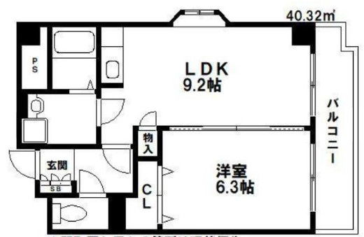 センタービレッジ本町の間取り