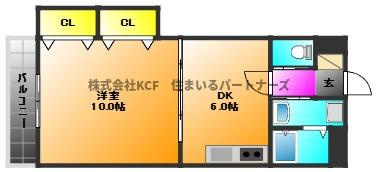 クオリティ平田の間取り