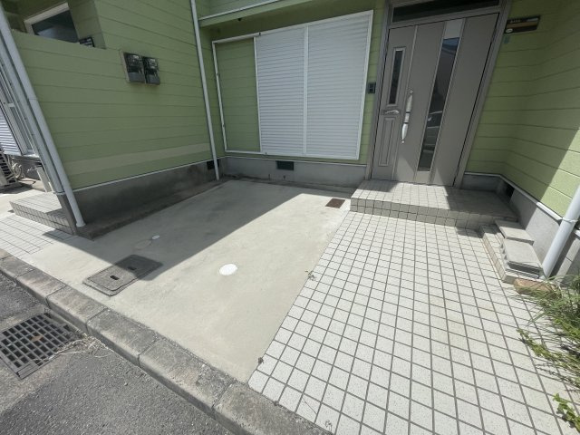 ハイツ深喜のエントランス