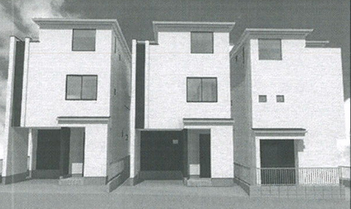 【仲介手数料無料】所沢市宮本町全３棟１号棟　所沢市の新築住宅なら西武ハウジングの外観パース