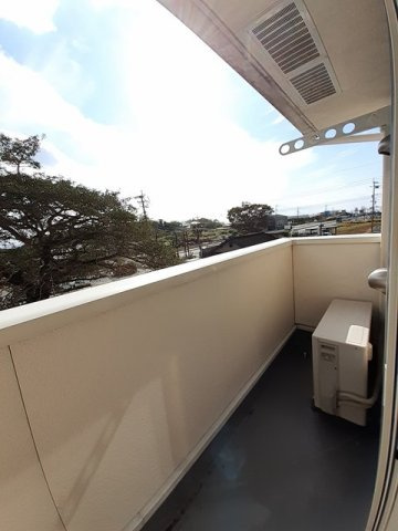 ボヌールメゾンのバルコニー