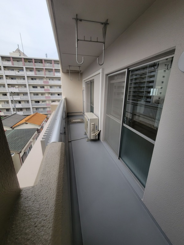 OC RESIDENCE R NISHINOMIYA OGOのバルコニー