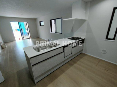 【キッチン】 | 三ッ沢南町戸建て | ホワイト基調の素敵なキッチンです。