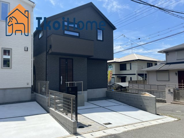 神戸市西区富士見が丘5丁目　新築一戸建　１号地のエントランス|●年中無休：見学時間9:00～20:00・当日予約可●　並列駐車場2台・角地・前道広い・静かな住宅地