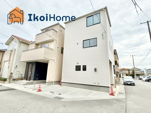 神戸市西区玉津町吉田2期　新築　1号棟の前面道路含む現地写真|交通量が少ないので静かです。小さなお子様がいるご家庭はご安心できると思います。
