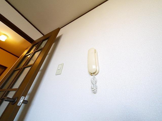 ルミエール二階堂のセキュリティ|インターホンです