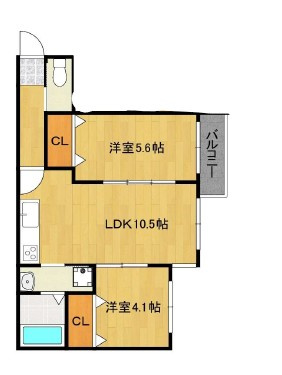 グランフォート明石城北の間取り
