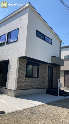 春日部市八丁目　未入居一戸建て　1号棟の外観