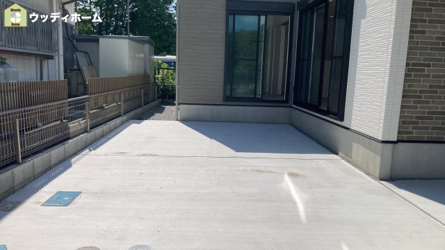 春日部市八丁目　未入居一戸建て　1号棟の駐車場