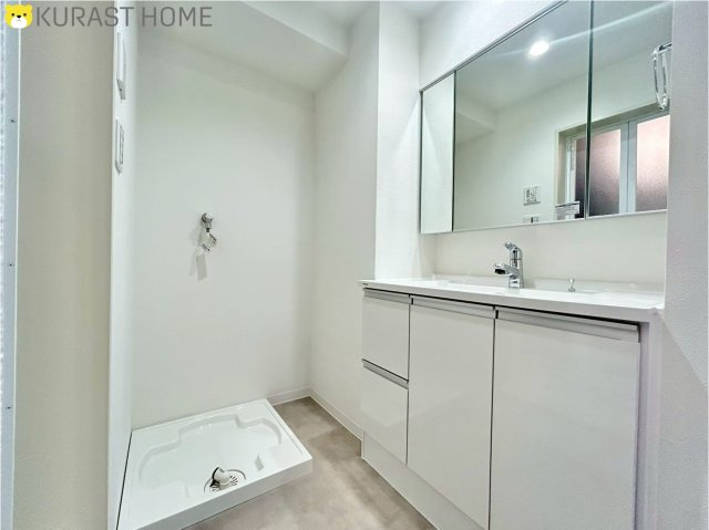 境谷西第2住宅団地第14号棟　2階の洗面所