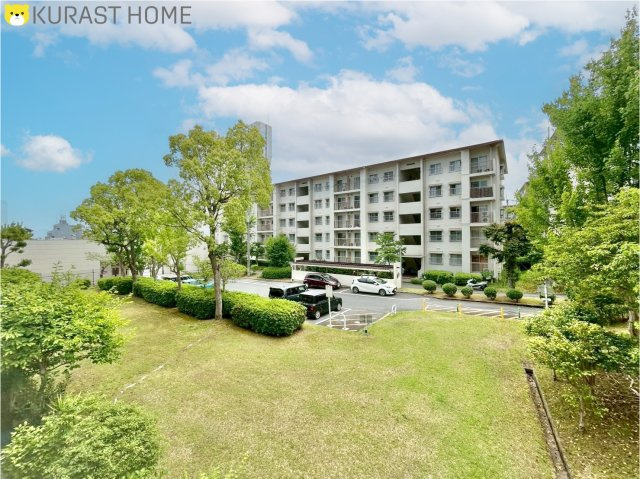 境谷西第2住宅団地第14号棟　2階の展望