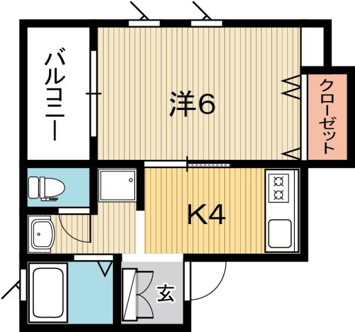 ネオクレメントの間取り