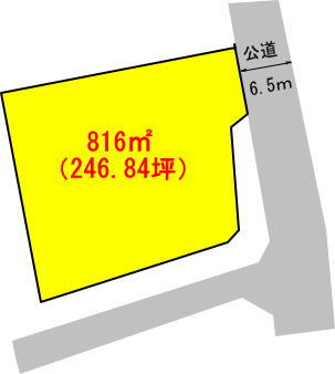 高崎市棟高町　売地（２４６坪）