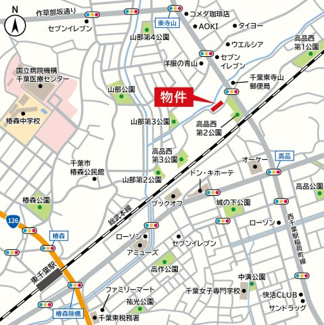 【地図】 | ナイスアーバン千葉　路面店舗事務所