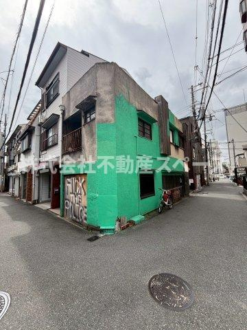 大阪市城東区今福西３丁目の住宅付店舗戸建の外観