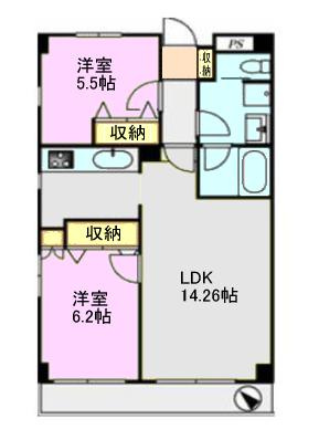 【間取り】 | リベラルシティハイツ