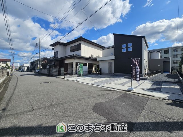 グラファーレ宇都宮市新町　2号棟の前面道路含む現地写真|前面道路含む現地写真