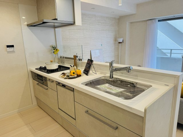 レクシオ大和田のキッチン|～新規交換済、使い勝手の良いシステムキッチンです～