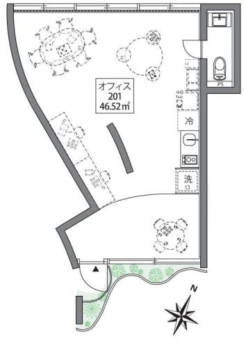 SHINJUKU NEW VILLAの間取り