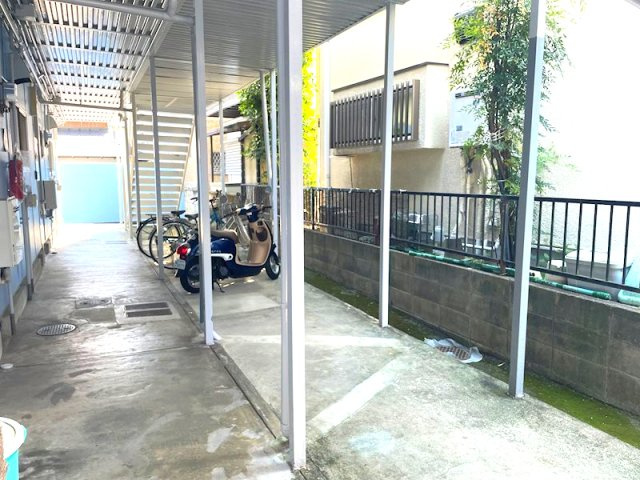 第二奥村ハイツのその他共用部分|駐輪スペースです