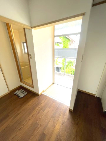 第二奥村ハイツの玄関|シンプルで使いやすい玄関です