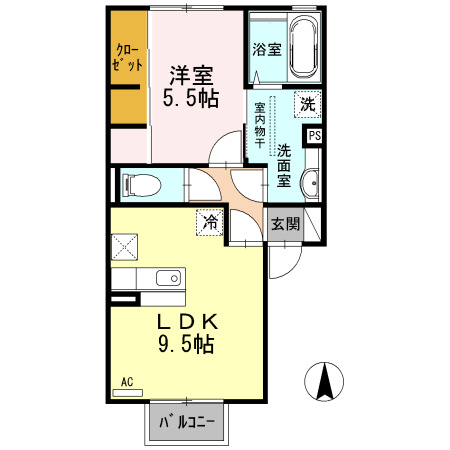 サンク藤貴の間取り