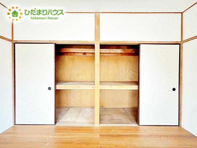 【収納】 | 水戸市元吉田町　中古戸建 | 衣類だけでなく、キャリーバッグや衣類ボックスの収納も容易となる大容量の押入れを完備！