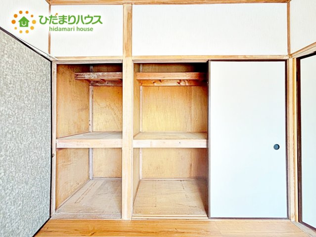 【収納】 | 水戸市元吉田町　中古戸建 | こたつや扇風機などの季節物もポンポンしまえる大容量の押入れ付き♪
