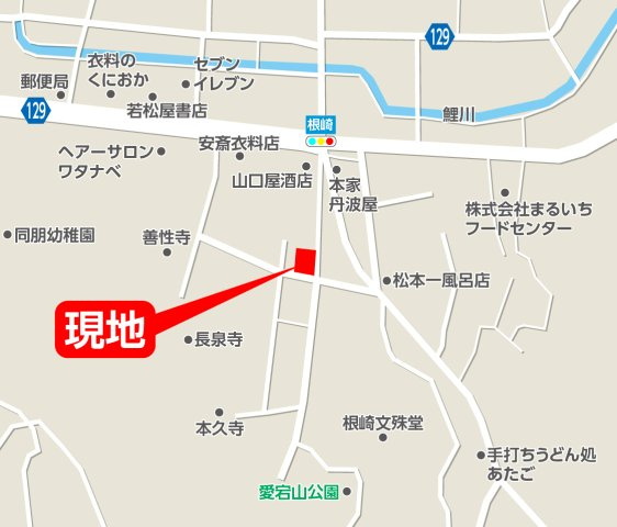 新築戸建・建売　二本松市根崎1期　全3棟の地図