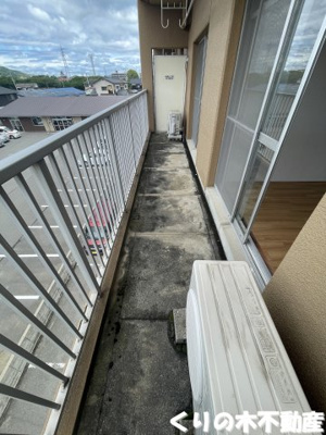 【バルコニー】 | ルミウス北鳥生１ | 陽当たり良好なバルコニーです