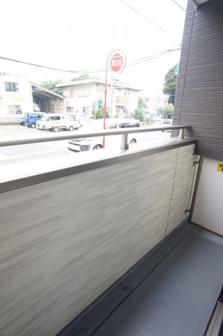 船橋市前原西１丁目のアパートのバルコニー|南向きの明るいバルコニー※写真は別タイプのお部屋です。