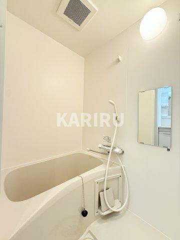 ソリティア桃谷の浴室