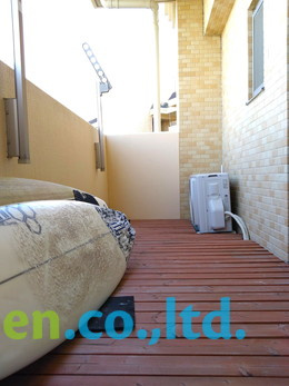 グランシティ湘南海岸マリナージュスクエアのバルコニー