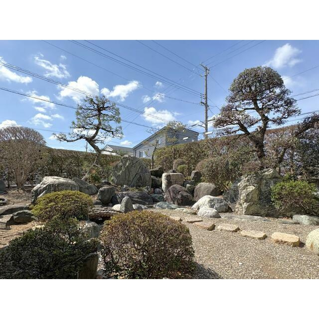 売中古戸建　中央区篠原町の庭