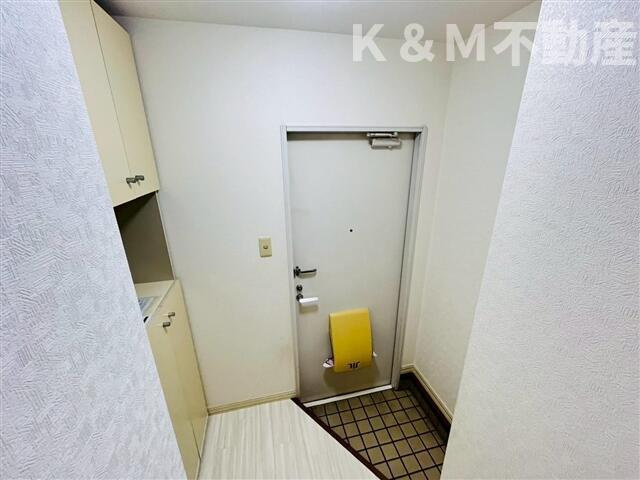 メゾン旭Ｃ棟の玄関|きれいな玄関です