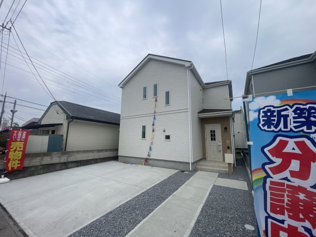 ハートフルタウン栃木市本町１期　新築一戸建ての外観|外観もきれいです