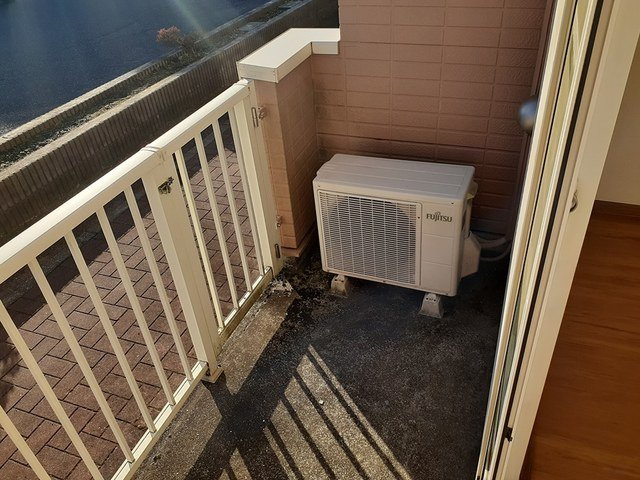 陽当たり良好なバルコニーです