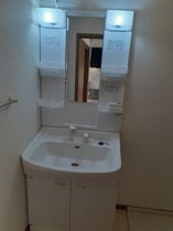 広い洗面スペース