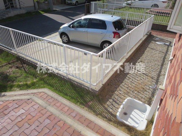 Rocky Moon Hills　B棟の展望