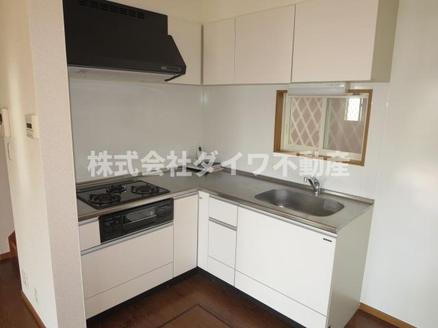 Rocky Moon Hills　B棟のキッチン