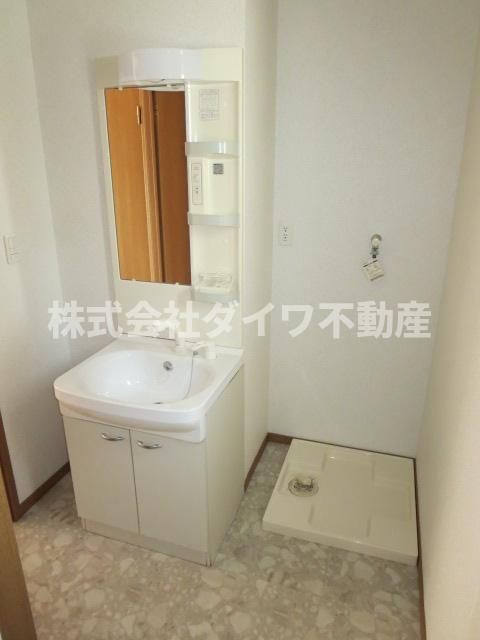 Rocky Moon Hills　B棟の洗面所