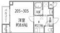 ソリティア桃谷の間取り