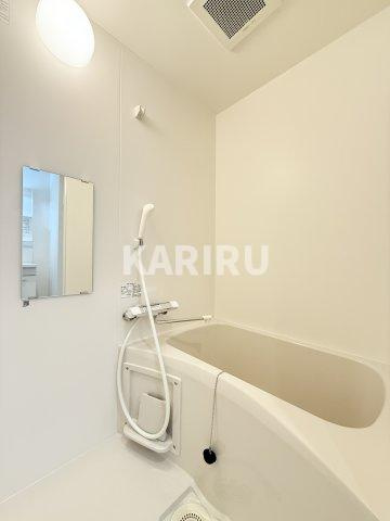 ソリティア桃谷の浴室